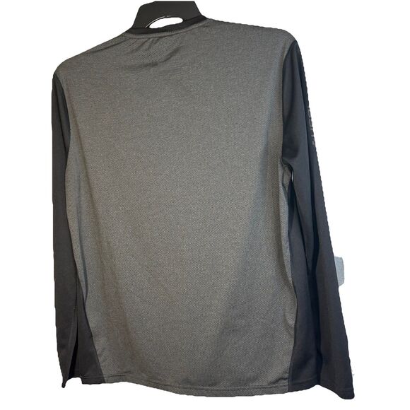 Polo Ralph Lauren Men's Medium Black  Gray Crew Neck Long Sleeve Performance Tee - Picture 5 of 5